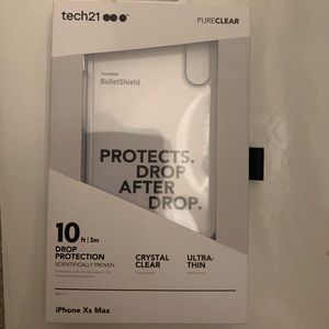NWT Tech21 Pure Clear Case for iPhone XS Max